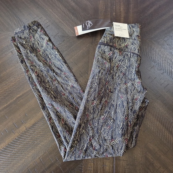 CALIA Women’s Inspire High-Rise 7/8 Leggings Serpent Print Size XXS New - Picture 2 of 13